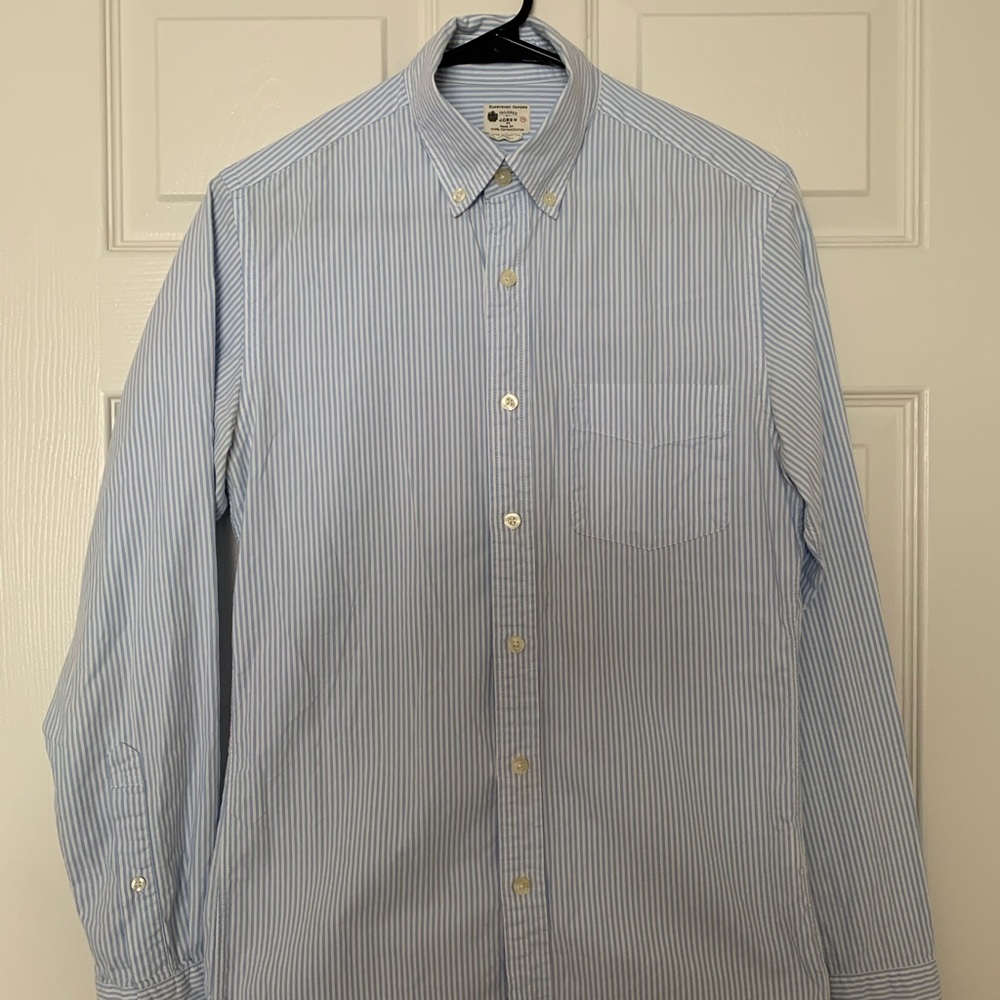J. Crew Pinstripe button down